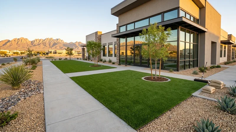 Commercial Artificial Grass Installation Las Cruces